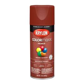 Krylon COLORmaxx K05583007 Primer, Red, 12 oz