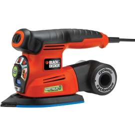 Black+Decker MS2000CY 4-in-1 Multi-Sander, 2 A, 1/4 in Sheet, Sanding Sheet