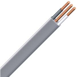 Southwire 47186315 Building Wire, 10 AWG Wire, 2 -Conductor, 150 m L, Copper Conductor, PVC Insulation