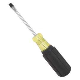 Vulcan Screwdriver, 3/16 in Drive, Slotted Drive, 6-1/2 in OAL, 3 in L Shank, Plastic/Rubber Handle