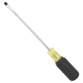 Vulcan Screwdriver, 3/16 in Drive, Slotted Drive, 9-5/8 in OAL, 6 in L Shank, PVC/Rubber Handle