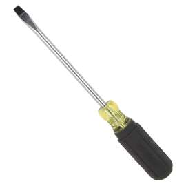Vulcan Screwdriver, 5/16 in Drive, Slotted Drive, 10-1/2 in OAL, 6 in L Shank, Plastic/Rubber Handle