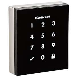 Kwikset 953 OBN 15 SMTCD RCALFD Deadbolt, Satin Nickel, 2-3/8, 2-3/4 in Backset, 1-3/8 to 2 in Thick Door