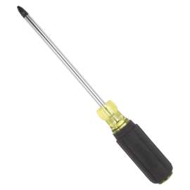 Vulcan Screwdriver, #3 Drive, Phillips Drive, 10-1/2 in OAL, 6 in L Shank, PVC/Rubber Handle