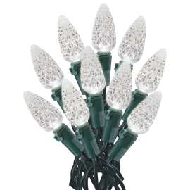 Hometown Holidays W11N0472 Light Set, Christmas, 120 V, 4.8 W, 70-Lamp, Cool White Lamp, 25,000 hr Average Life