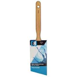 NOUR 5163SA Paint Brush, 2-1/2 in W, Angular, Trim Brush, Polyester Bristle
