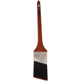 NOUR AquaGlide Plus 3853-50N Paint Brush, 2-1/2 in W, Thin Brush, Tynex Nylon Bristle, Rat Tail Handle