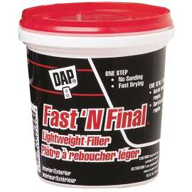DAP 23050 Spackling Compound, White, 473 mL