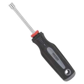 Vulcan MC-SD32 Nut Driver, 1/4 in Drive, 7 in OAL, Cushion-Grip Handle, 3 in L Shank, Magnetic Tip, PP & TPR Handle