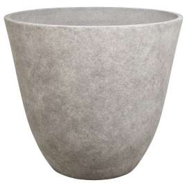 Landscapers Select Planter, 22 in Dia, Round, Resin, Monzonite