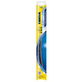 Rain-X Latitude 99819 Wiper Blade, Contoured Blade, 19 in L Blade, Metal/Rubber