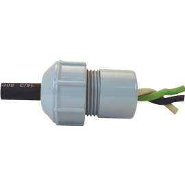 IPEX 020079 Strain Relief Pipe Connector, 3/4 in, Solvent Weld, PVC