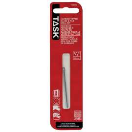 Task T38018 Drill Bit, 1/8 in Dia, Glass and Tile