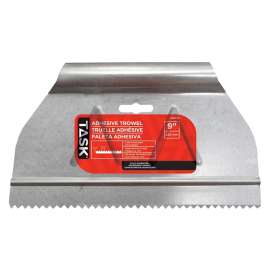 Task T34250 Adhesive Spreader, Saw Tooth Blade, Steel Blade