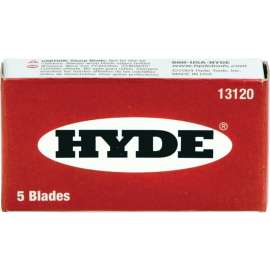 HYDE 13120 Razor Blade, Single-Edge Blade, Steel Blade