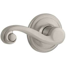Kwikset Signature Series 788LL-15 LH Half Inactive/Dummy Lever, Zinc, Satin Nickel