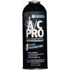 A/C PRO ACP102-6 AC Refrigerant, 12 oz Can, Liquid-Based Aerosol