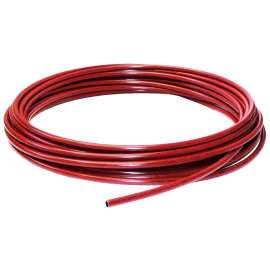 BOW 589804 Pipe Tubing, 1/2 in, Polyethylene, Red, 100 ft L