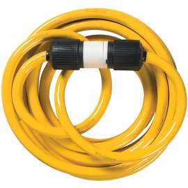 CCI 1381 Electrical Cord, 10 AWG Cable, 25 ft L, 20 A, 125/250 V, Yellow