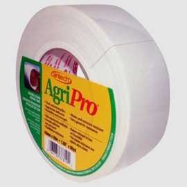 Cantech AgriPro 378-10 Baling Tape, 60 yd L, 1.88 in W, Polyethylene Backing, White