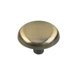 Richelieu BP476140 Cabinet Knob, 7/8 in Projection, Metal, Chrome-Plated