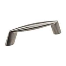Richelieu BP80576180 Cabinet Pull, 3-25/32 in L Handle, 1-3/32 in Projection, Metal, Polished Nickel