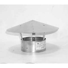 SELKIRK Versa-Liner 196800 Chimney Top, 5-7/8 in ID x 12 in OD Dia, Stainless Steel