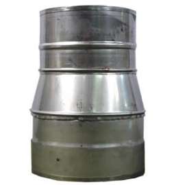 Selkirk 196307 Increaser, 6 to 7 in Connection, Stainless Steel