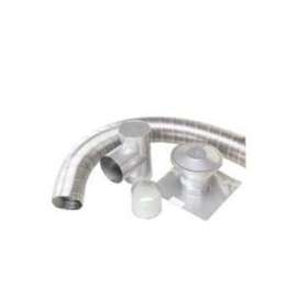 Selkirk 1788133 Chimney Liner kit, 25 ft L, Stainless Steel