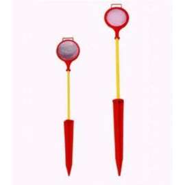 Derco 3858R Reusable Marker, Yellow Post, Red Reflector