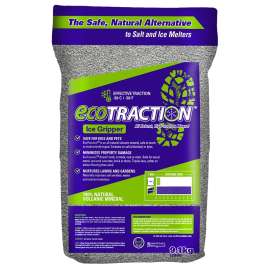 ecoTRACTION ET9RB Ice Melter, Granule Crystal, Solid, 9.1 kg Bag