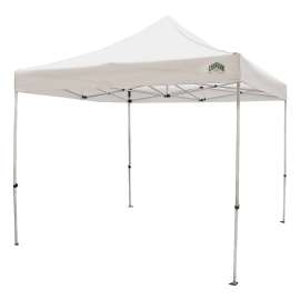 Seasonal Trends 21006906011 Titan Canopy, 10 ft L, 10 ft W, 11.2 in H, Steel Frame, Polyester Canopy, White Canopy