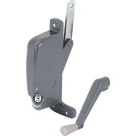 Prime-Line H 3667 Window Operator, Left, Aluminum, Baked-On Enamel