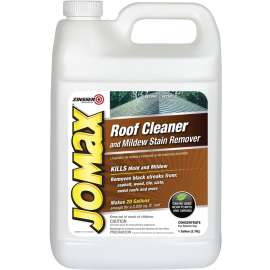 JOMaX 60701 Roof Cleaner and Mildew Stain Remover, 1 gal, Liquid, Solvent