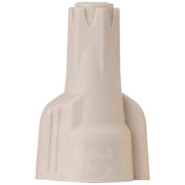 GB Hex-Lok 10-1H1 Wire Connector, 8 to 22 AWG Wire, Copper Contact, Thermoplastic Housing Material, Tan