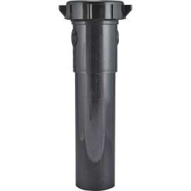 Plumb Pak PP40-8B Pipe Extension Tube, 1-1/2 in, 8 in L, Slip-Joint, Plastic, Black