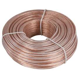 WIRE SPEAKER 24GAU 100FT CLEAR