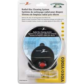 Zenith CD1001DVDCLR Disc Cleaning System, Radial