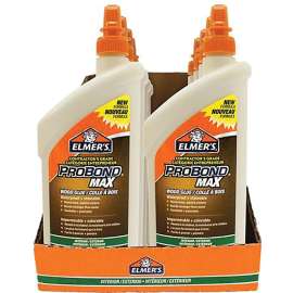 Elmers 69222 Contractor's Grade Interior/Exterior Pourable Waterproof Wood Glue, 473 ml, Bottle, Liquid