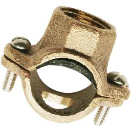 Plumb Pak PP855-30LF Saddle Tee, Chrome Plated