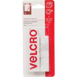 FASTENER VELCRO TAPE 18IN CLR