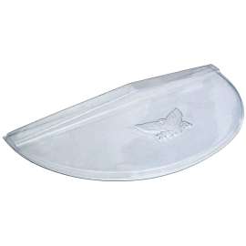 MACCOURT 4017CH Window Well Cover, 17 in L, 40 in W, Plastic