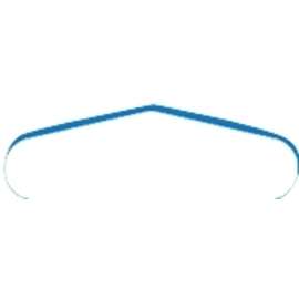 NORTON Metalite 02244 Sanding Belt, 3 in W, 18 in L, 120 Grit, Fine, Aluminum Oxide Abrasive