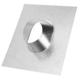 SELKIRK 106825 Roof Flashing, 18 in OAL, 15-1/4 in OAW, Aluminum/Galvanized Steel