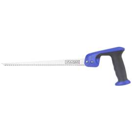 Vulcan Plastic Compass Saw, 12 in L Blade, 1-3/8 in W Blade, 7 TPI, Steel Blade, Plastic Handle