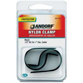 Jandorf 61447 Cable Clamp, Nylon, Black