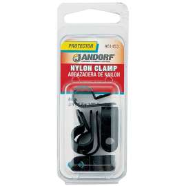 Jandorf 61453 Cable Clamp, Nylon, Black