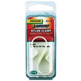 Jandorf 61470 Cable Clamp, Nylon, Natural