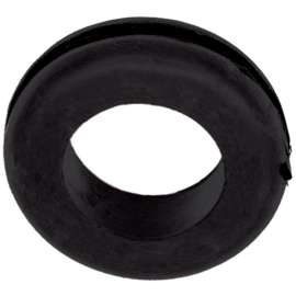 Jandorf 61487 Grommet, Rubber, Black, 3/8 in Thick Panel