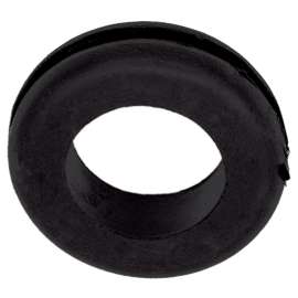 Jandorf 61488 Grommet, Rubber, Black, 1/2 in Thick Panel